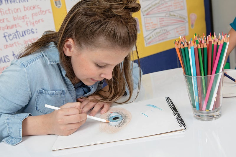 Prang Colored Pencil Sets, 3 Mm, 2b (#1), Assorted Lead/barrel Colors, 72/pack - Image 5